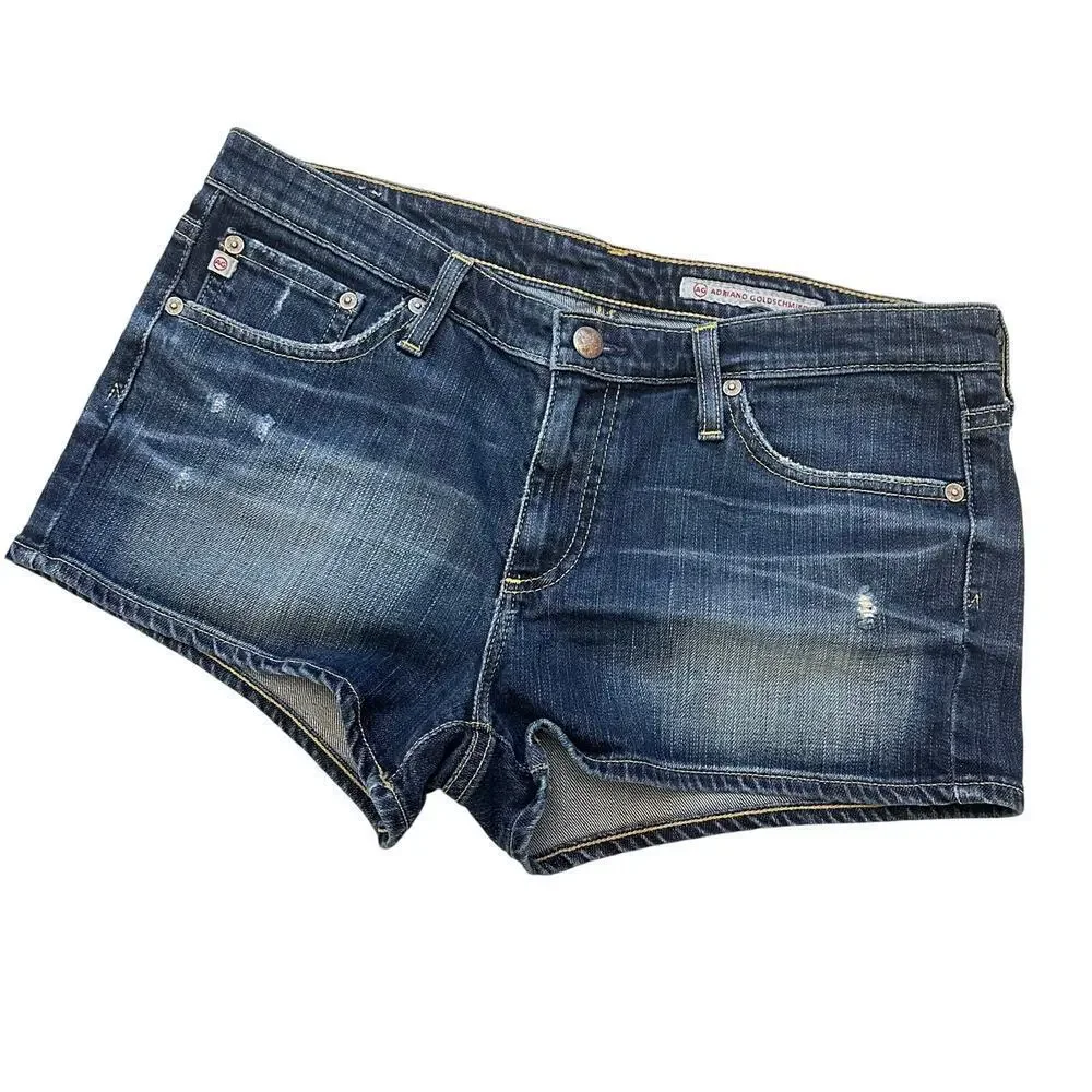 AG Denim Shorts sz 30 Dark Denim Shorts Jean Shorts